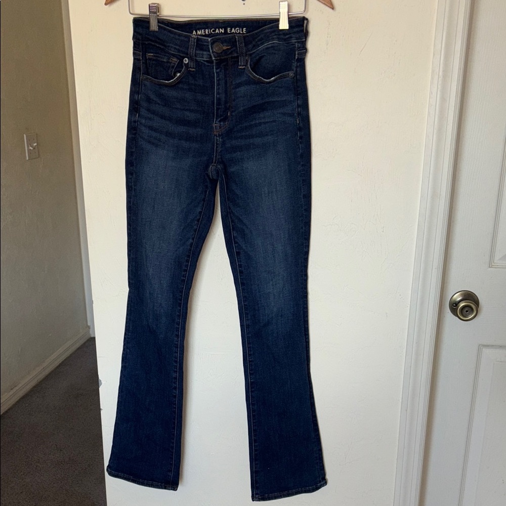 American Eagle Outfitters Blue Flare Jeans